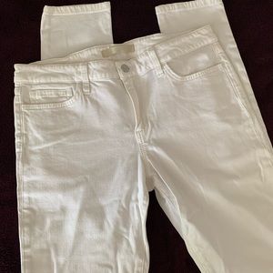 Joe's Jeans White Stretch Skinny Jeans W31